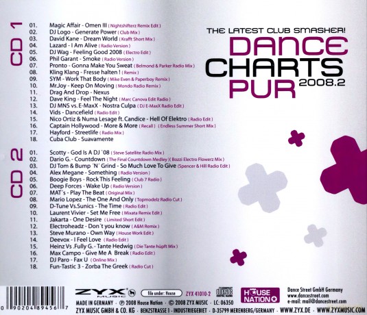 Dance Charts Pur Vol. 2 [2CD]