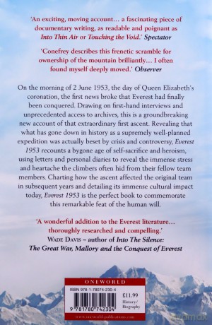 Everest 1953: The Epic Story Of The First Ascent - Mick Conefrey [KSIĄŻKA]