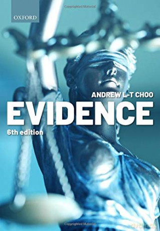 Evidence - Andrew L-T Choo [KSIĄŻKA]