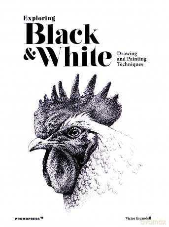 Exploring Black and White: Drawing and Painting Techniques - Victor Escandell [KSIĄŻKA]