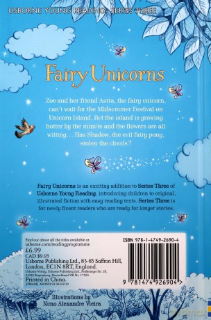 Fairy Unicorns Cloud Castle (Young Reading Series 3 Fiction) - Zanna Davidson [KSIĄŻKA]