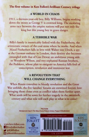 Fall of Giants: Ken Follett (The Century Trilogy) - Ken Follett [KSIĄŻKA]