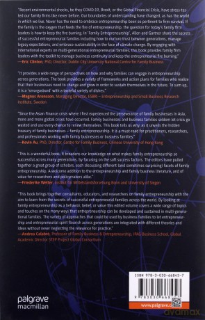 Family Entrepreneurship: Insights from Leading Experts on Successful Multi-Generational Entrepreneurial Families - Matt R. Allen [KSIĄŻKA]