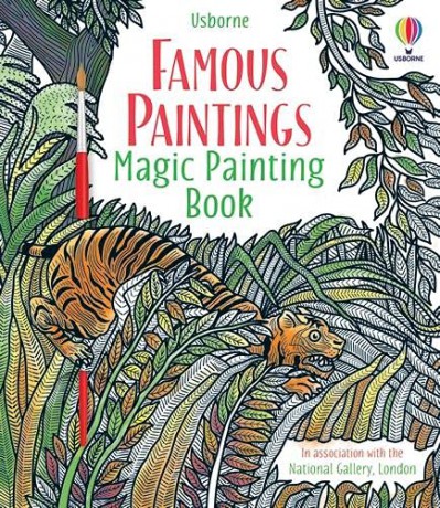 Famous Paintings (Magic Painting Books): 1 - Dickens Rosie [KSIĄŻKA]