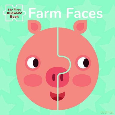 Farm Faces: My First Jigsaw Book - Agnese Baruzzi [KSIĄŻKA]