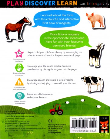 Farm Magnets (My First Book of Magnets) - Nicola Edwards [KSIĄŻKA]
