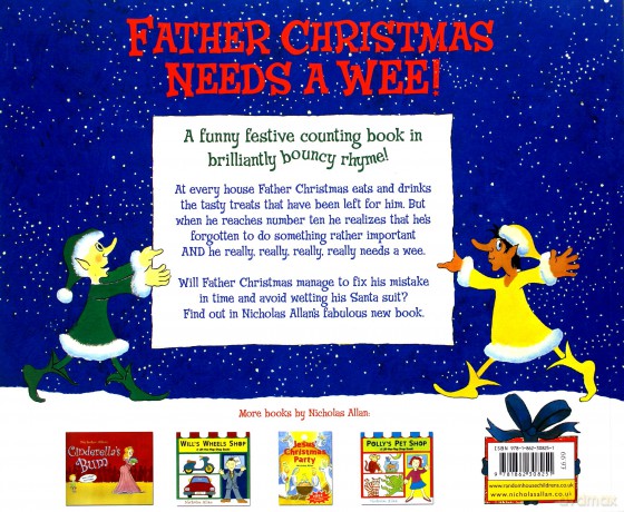 Father Christmas Needs a Wee - Nicholas Allan [KSIĄŻKA]