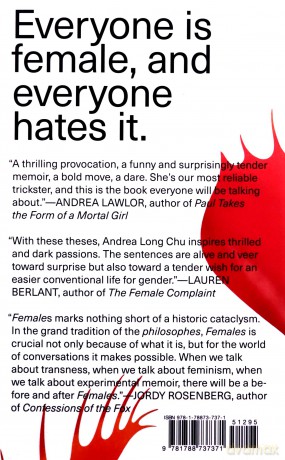 Females (Verso Pamphlets): A Concern - Andrea Long Chu [KSIĄŻKA]