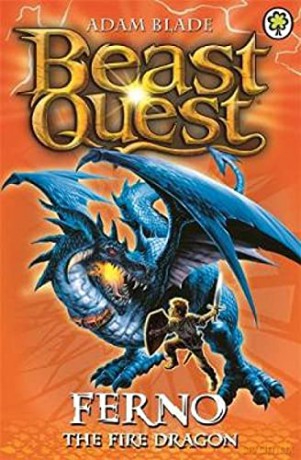 Ferno the Fire Dragon: Series 1 Book 1 (Beast Quest) - Adam Blade [KSIĄŻKA]