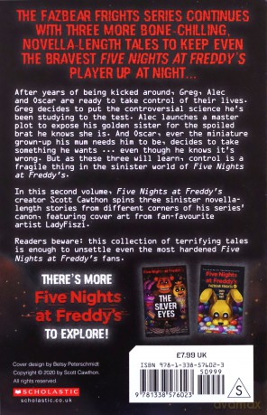Fetch (Five Nights at Freddy's: Fazbear Frights #2): Five Nights at Freddies - Scott Cawthon [KSIĄŻKA]