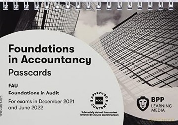 FIA Foundations in Audit (International) FAU INT: Passcards [KSIĄŻKA]