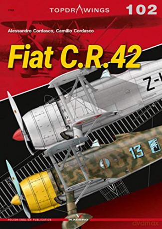 Fiat C.R. 42 (Top Drawings) - Alessandro Cordasco [KSIĄŻKA]