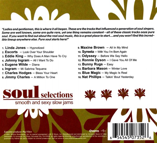 Soul Selections [CD]