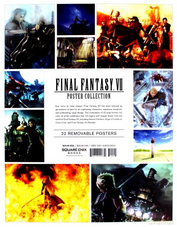 Final Fantasy VII Poster Collection - Square Enix [KSIĄŻKA]
