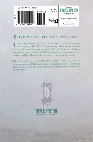 Final Fantasy XIII: Episode Zero -Promise- - Jun Eishima [KSIĄŻKA]