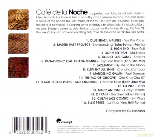 Cafe, De La Noche [CD]