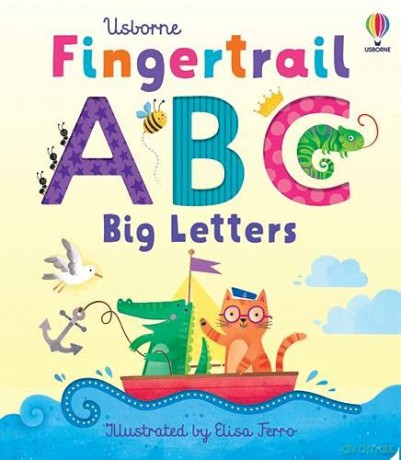 Fingertrail ABC Big Letters (Fingertrails): 1 - Felicity Brooks [KSIĄŻKA]