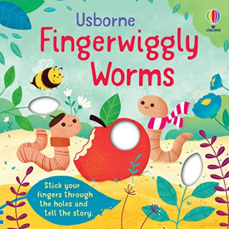 Fingerwiggly Worms: 1 (Fingerwiggles) - Felicity Brooks [KSIĄŻKA]