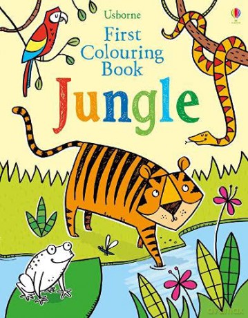 First Colouring Book Jungle (First Colouring Books) - Alice Primmer [KSIĄŻKA]
