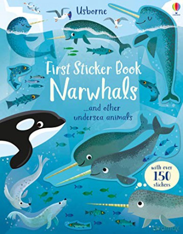 First Sticker Book Narwhals (First Sticker Books): 1 (First Sticker Books series) - Holly Bathie [KSIĄŻKA]