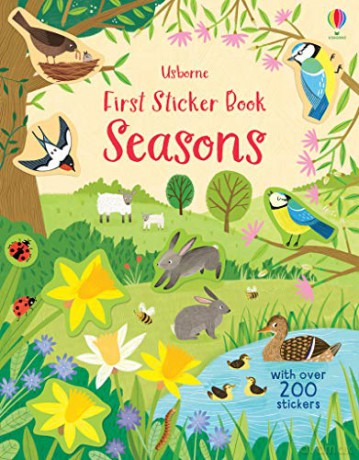 First Sticker Book Seasons: 1 (First Sticker Books series) - Holly Bathie [KSIĄŻKA]