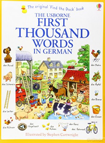 First Thousand Words in German: 1 - Heather Amery [KSIĄŻKA]