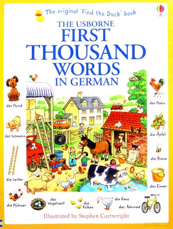 First Thousand Words in German: 1 - Heather Amery [KSIĄŻKA]