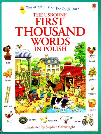 First Thousand Words in Polish (Usborne First Thousand Words): 1 - Heather Amery [KSIĄŻKA]