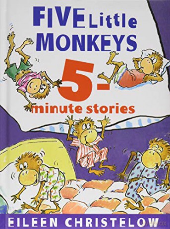 Five Little Monkeys 5-Minute Stories (A Five Little Monkeys Story) - Eileen Christelow [KSIĄŻKA]
