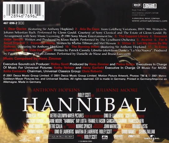 Hannibal soundtrack [CD]