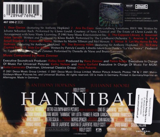 Hannibal soundtrack [CD]