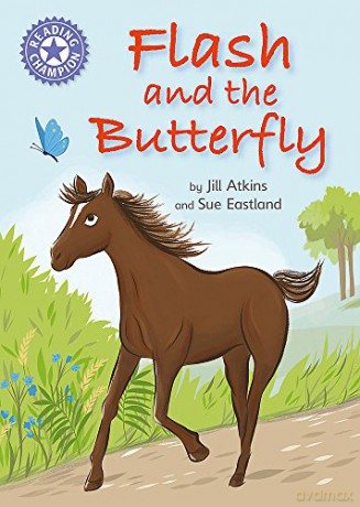 Flash and the Butterfly: Independent Reading Purple 8 (Reading Champion) - Jill Atkins [KSIĄŻKA]