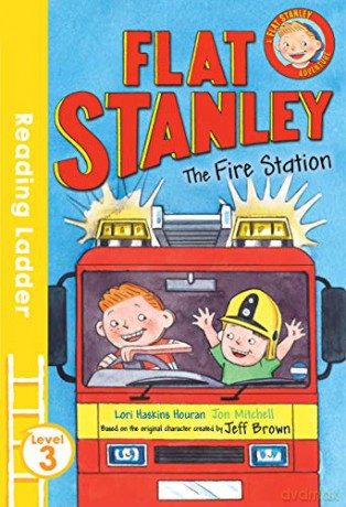 Flat Stanley and the Fire Station (Reading Ladder Level 3) - Jeff Brown [KSIĄŻKA]
