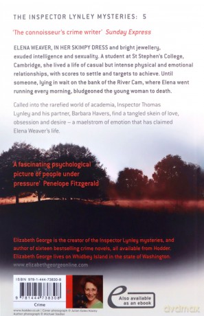 For The Sake Of Elena: An Inspector Lynley Novel: 5 - Elizabeth George [KSIĄŻKA]
