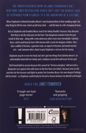 Fortune and Glory: The No. 1 New York Times bestseller! (Stephanie Plum 27) - Janet Evanovich [KSIĄŻKA]