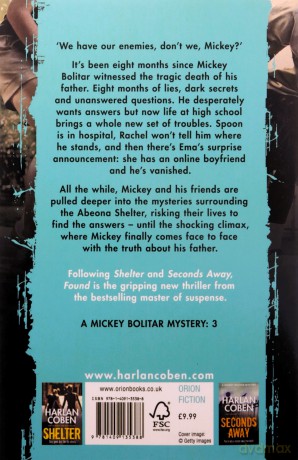Found (Mickey Bolitar 3) - Harlan Coben [KSIĄŻKA]
