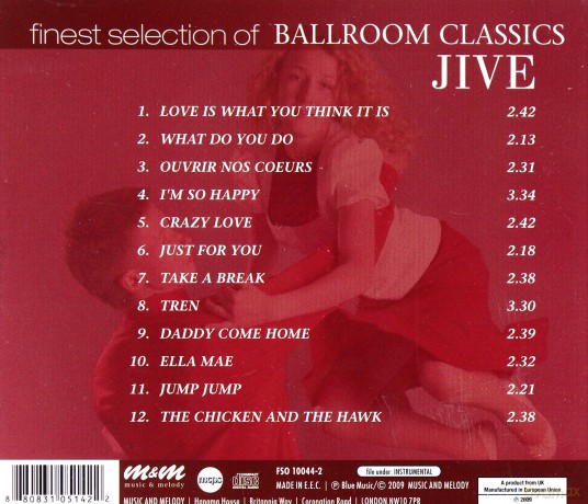 Ballroom Classics: Jive [CD]