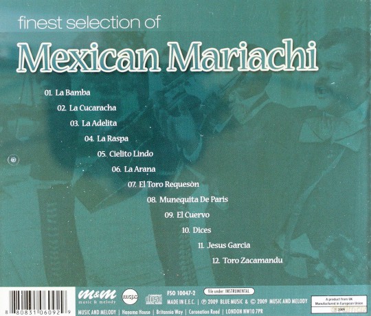 Mexican Mariachi [CD]