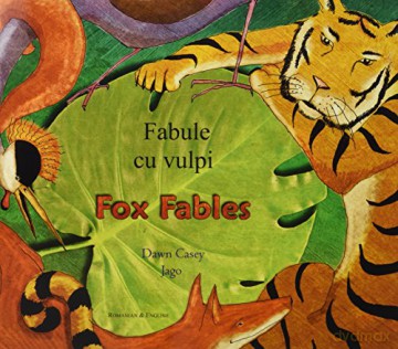 Fox Fables in Romanian and English (Fables from Around the World) - Dawn Casey [KSIĄŻKA]