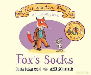 Fox's Socks: 20th Anniversary Edition (Tales From Acorn Wood) - Julia Donaldson [KSIĄŻKA]