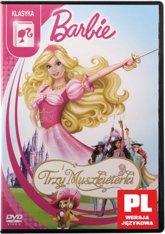 Barbie i Trzy Muszkieterki [DVD]