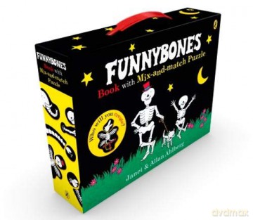Funnybones book with mix-and-match puzzle - Allan Ahlberg [KSIĄŻKA]