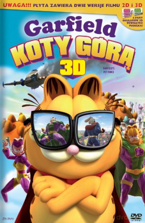 Garfield: Koty górą 3D [DVD]