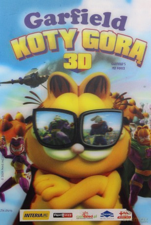 Garfield: Koty górą 3D [DVD]