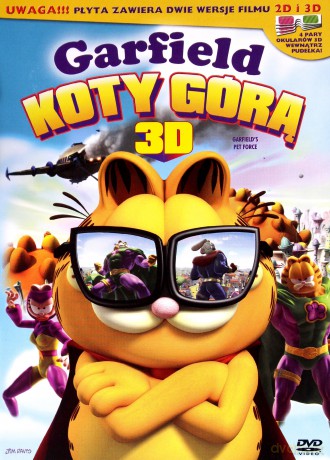 Garfield: Koty górą 3D [DVD]