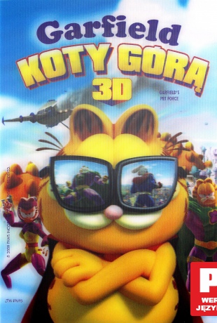 Garfield: Koty górą 3D [DVD]