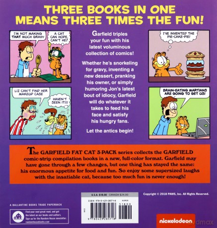 Garfield Fat Cat 3-Pack #20 - Jim Davis [KSIĄŻKA]