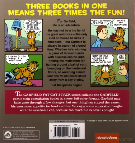 Garfield Fat-Cat 3-Pack #9 - Jim Davis [KSIĄŻKA]