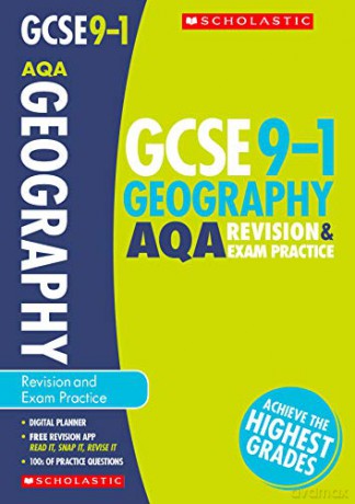 GCSE Geography AQA Revision Guide and Practice Book. Perfect for Home Learning and includes a free revision app (Scholastic GCSE Grades 9-1 Revision and Practice) - Lindsay Frost [KSIĄŻKA]