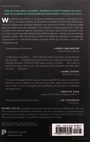 GDP: A Brief but Affectionate History: A Brief but Affectionate History - Revised and expanded Edition - Diane Coyle [KSIĄŻKA]